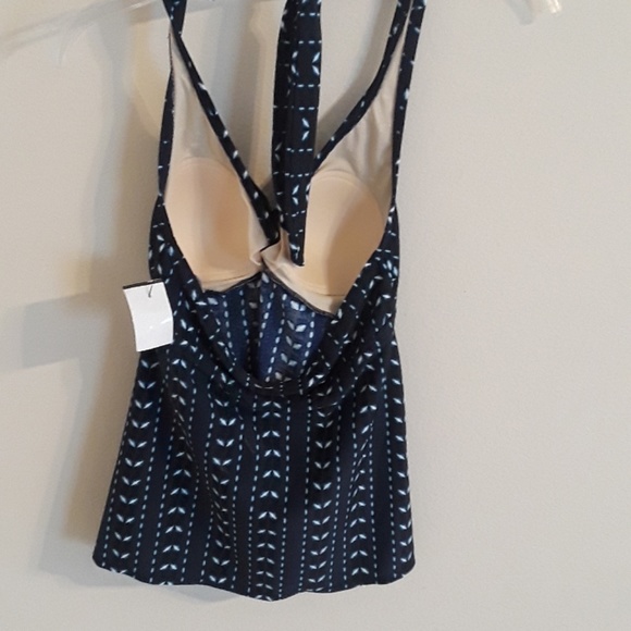 Merona Women Tankini Swimsuit Top NWT - Picture 4 of 6